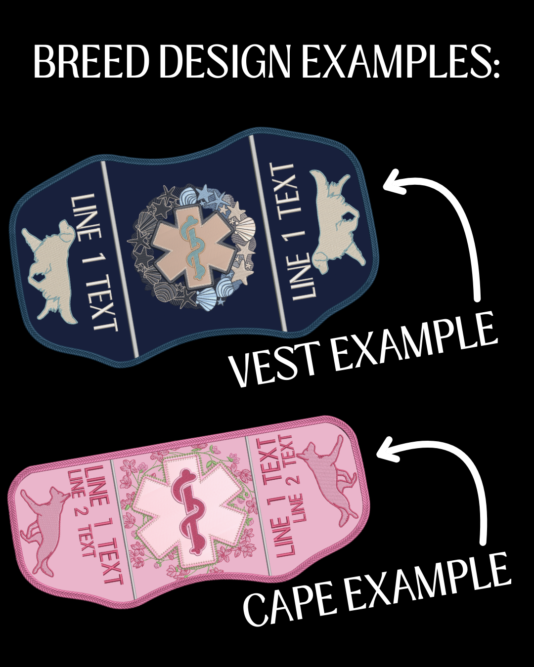 PRE-ORDER - Breed Design on Side Panel 15-22" Panels