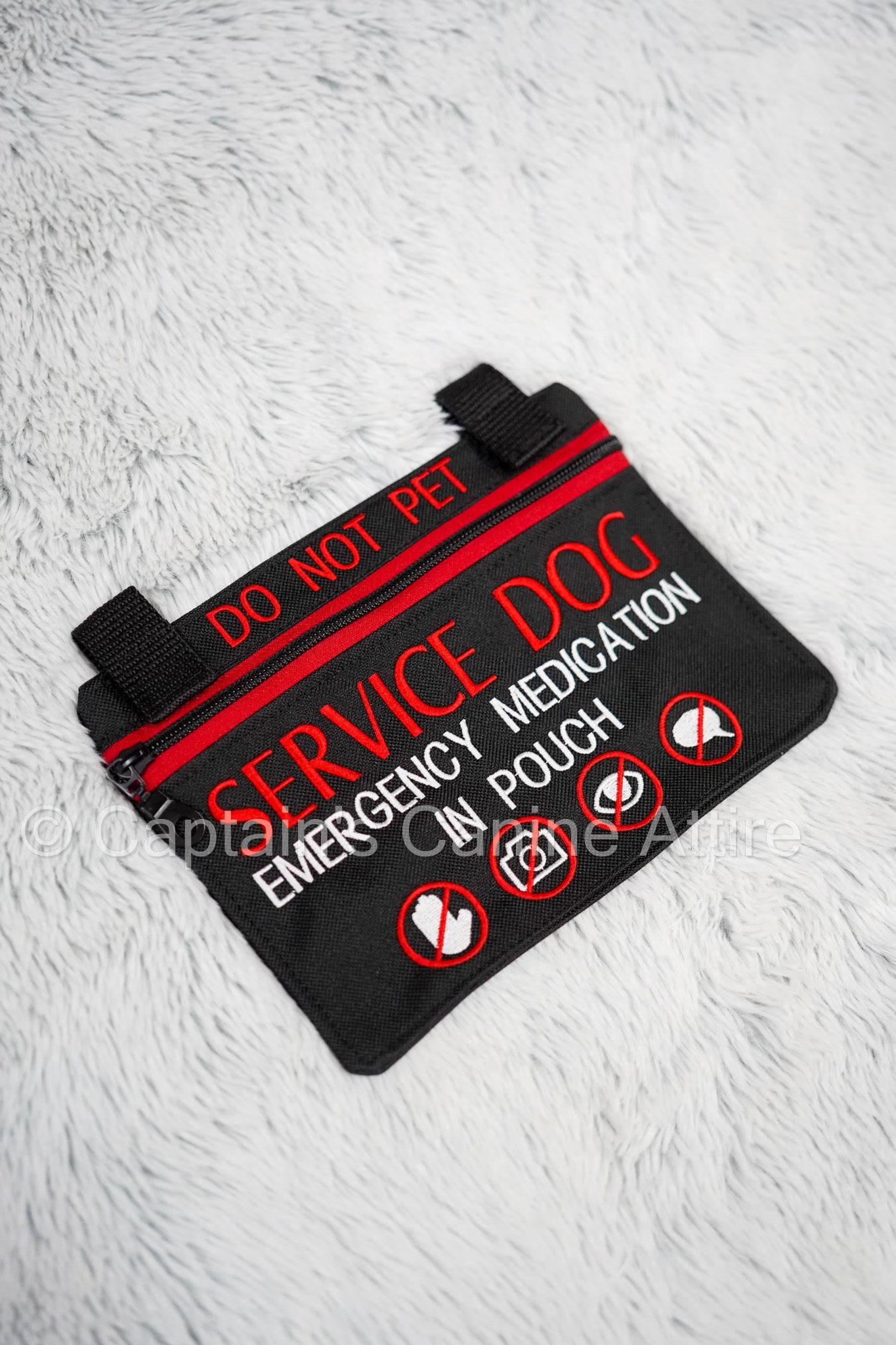 Med Bag - Black/Red/White