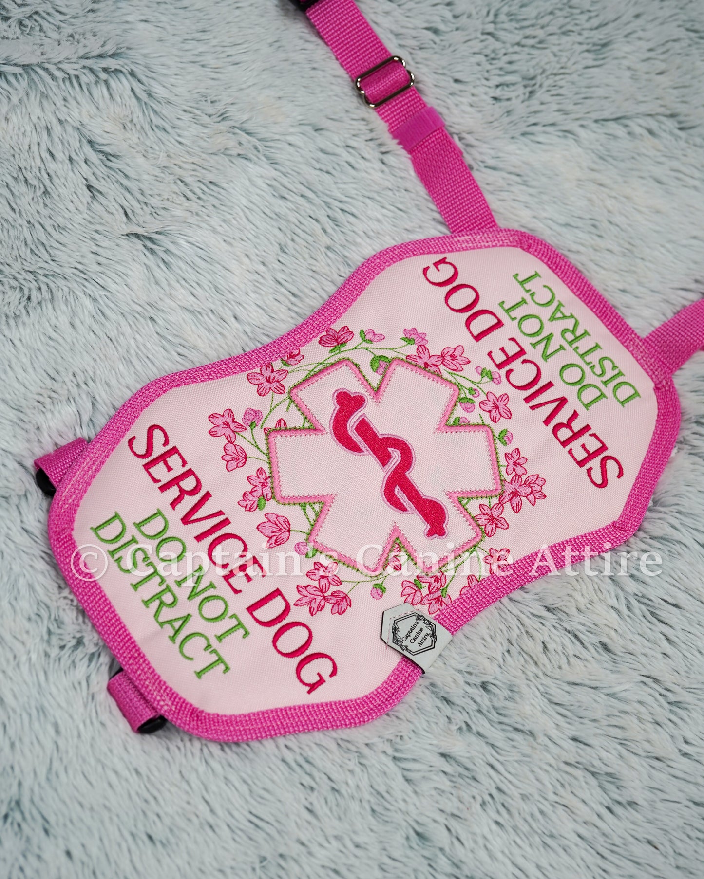 13" Cherry Blossom Vest - NO POCKETS