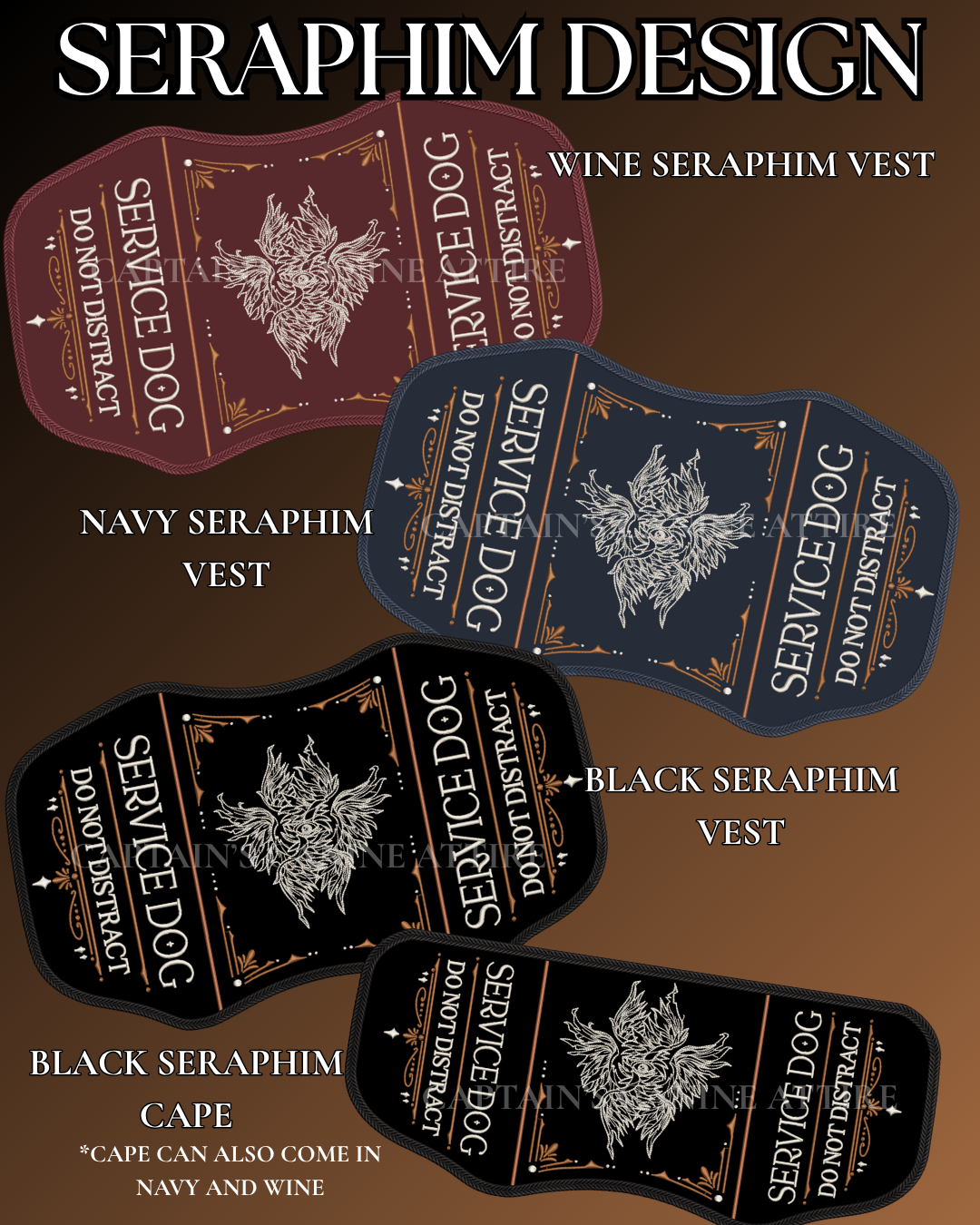 PRE-ORDER Seraphim, Holly, and Professional