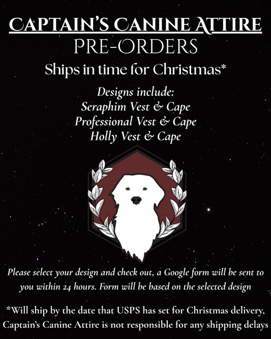 PRE-ORDER Seraphim, Holly, and Professional