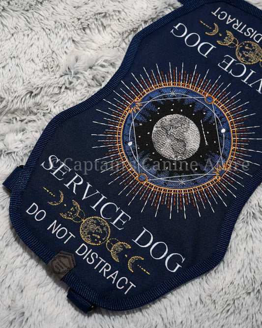 PREORDER - Decorative Celestial Moon Vest or Cape - Base Design