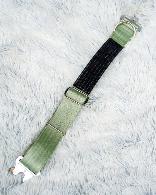18-22.5" Light Green Velcro Collar