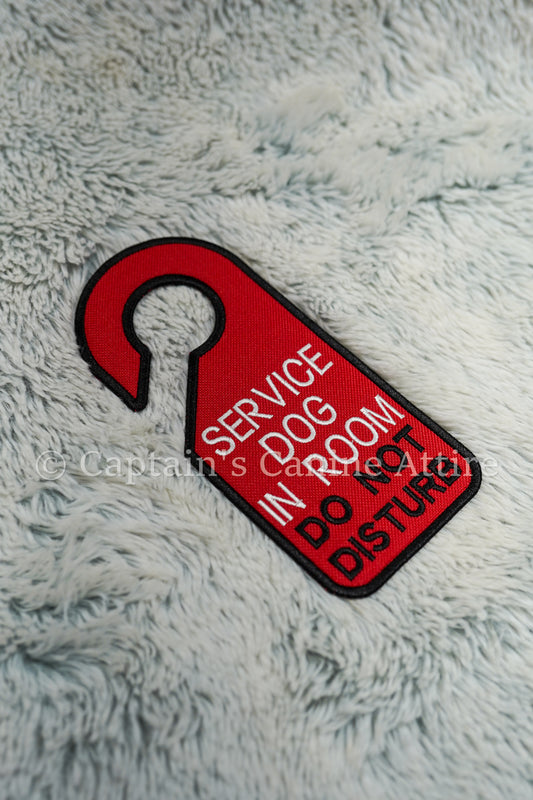 Red/Black/White Door Sign